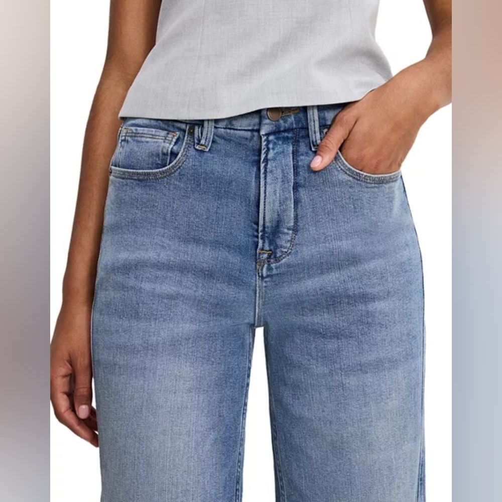 NWT Good American Good Skate Wide Jeans Size 10/30 in Indigo1142 - Picture 10 of 16